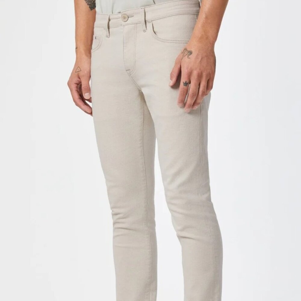 Mavi Cream Jake Slim Leg Jeans View 2